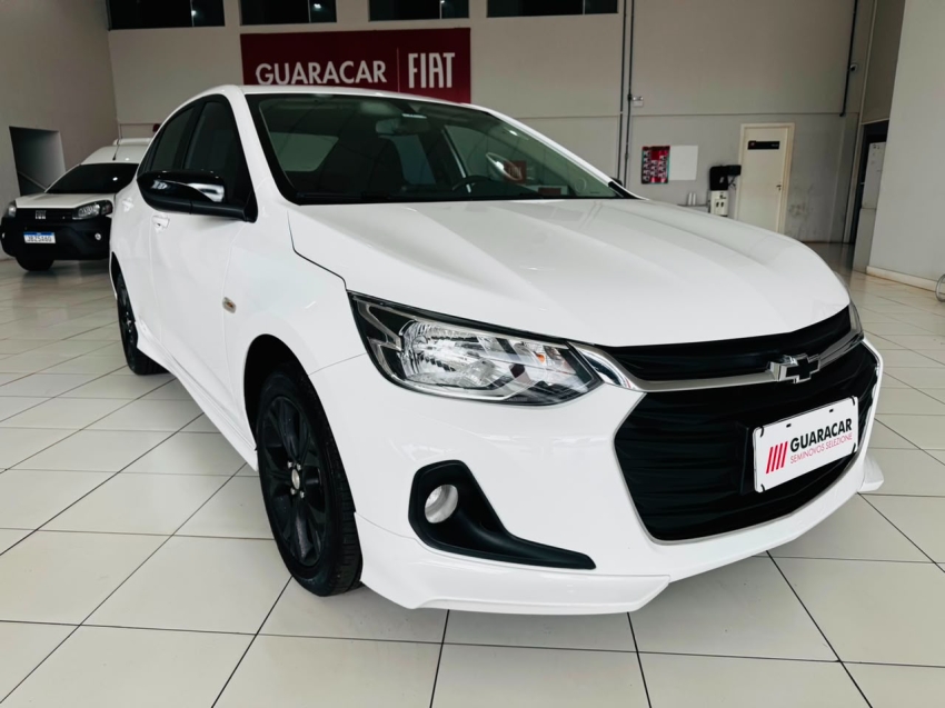 Chevrolet ONIX 1.0 TURBO FLEX PLUS LTZ AUTOMÁTICO na cor Branco